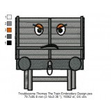 Troublesome Thomas The Train Embroidery Design